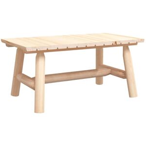 BERKFIELD HOME Mayfair Coffee Table 90x50x41 cm Solid Wood Spruce