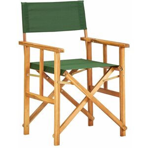 BERKFIELD HOME Mayfair Director's Chairs 2 pcs Solid Acacia Wood Green