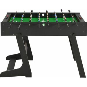 Berkfield Home - Mayfair Folding Football Table 121x61x80 cm Black