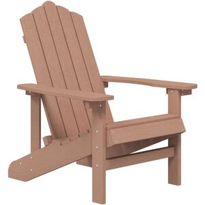 Berkfield Home - Mayfair Garden Adirondack Chair hdpe Brown