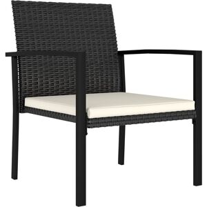 Berkfield Home - Mayfair Garden Dining Chairs 2 pcs Poly Rattan Black