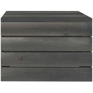 Berkfield Home - Mayfair Garden Pallet Table Solid Pinewood Dark Grey