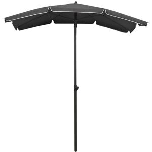 Berkfield Home - Mayfair Garden Parasol with Pole 200x130 cm Anthracite