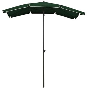 Berkfield Home - Mayfair Garden Parasol with Pole 200x130 cm Green