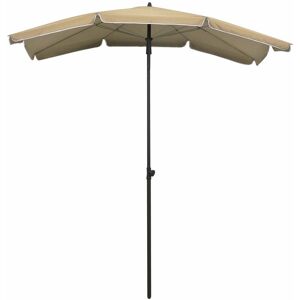 Berkfield Home - Mayfair Garden Parasol with Pole 200x130 cm Taupe