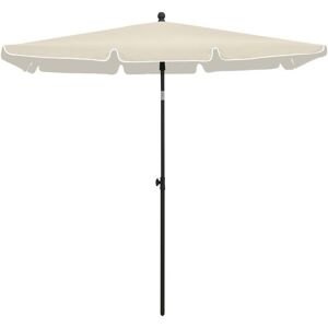 Berkfield Home - Mayfair Garden Parasol with Pole 210x140 cm Sand