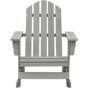 Berkfield Home - Mayfair Garden Rocking Chair Wood Grey