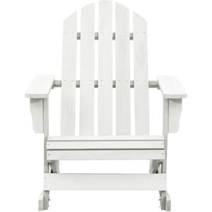 Berkfield Home - Mayfair Garden Rocking Chair Wood White