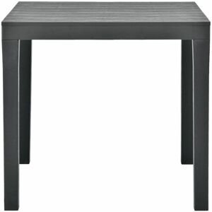 BERKFIELD HOME Mayfair Garden Table Anthracite 78x78x72 cm Plastic