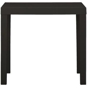 BERKFIELD HOME Mayfair Garden Table Anthracite 79x65x72 cm Plastic