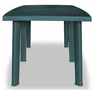 BERKFIELD HOME Mayfair Garden Table Green 210x96x72 cm Plastic