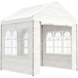 BERKFIELD HOME Mayfair Gazebo with Roof White 2.28x2.23x2.69 m Polyethylene