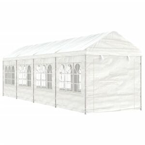 BERKFIELD HOME Mayfair Gazebo with Roof White 8.92x2.28x2.69 m Polyethylene