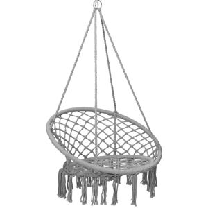 BERKFIELD HOME Mayfair Hammock Swing Chair 80 cm Grey