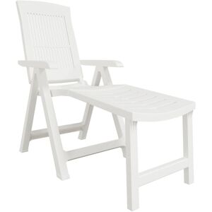 Berkfield Home - Mayfair Sun Lounger White Plastic