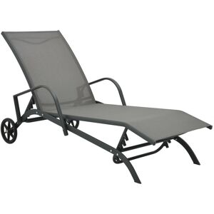 Berkfield Home - Mayfair Sun Loungers 2 pcs with Table Textilene and Steel