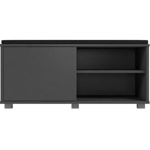 OUT & OUT ORIGINAL Out & out Devon Storage Bench 90cm- Black