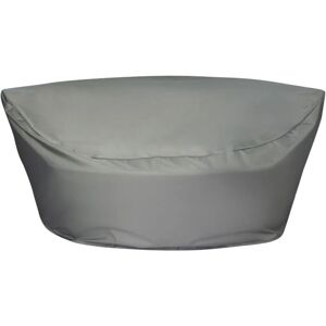 Beliani - Outdoor Furniture Rain Cover Grey pvc Coated Polyester 140 x 135 x 80 cm chuva - Grey