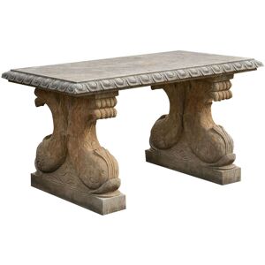 BISCOTTINI Outdoor Stone Table L150xPR85xH80, Outdoor Decoration