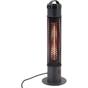 Outsunny - Table Top Patio Heater with Tip-Over Safety Switch, IP54 Rating - Black