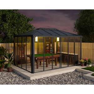 PALRAM - CANOPIA Canopia Ledro 3 X 4.3 Aluminum Enclosed Gazebo