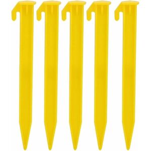 Héloise - pcs Camping Tent Stakes Ultralight Nail Stakes High Strength Plastic for Outdoor Camping Hiking