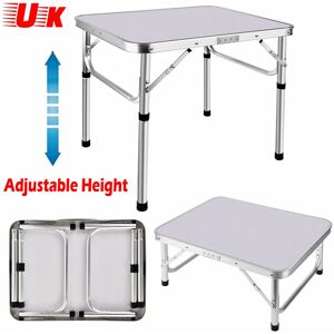 Day Plus - Portable Folding Camping Table Aluminium Carry bbq Desk Kitchen Outdoor Picnic