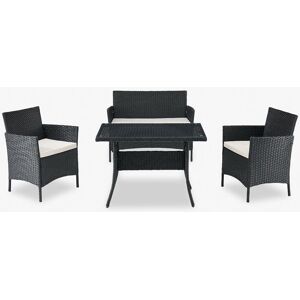 Home Detail - Calla Black 4PC Dining Set & Cover