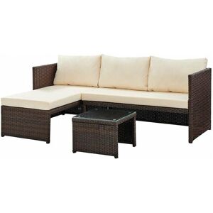 Home Detail - Havana Brown 3PC Sofa Set