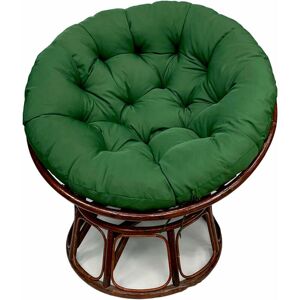 Garden Armchair,Outdoor Seat Cushion Ø50cm Waterproof Cotton Swing Back Cushion Thicken Garden Armchair Cushion for Home(green) - Rhafayre