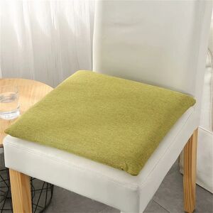 Set of 2 cushions 40x40 cm - Outdoor and indoor chair cushion 40x40 cm, Soft cushion for garden chairs, 4 cm cotton pad - green - Rhafayre