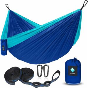 Ultra-light camping hammock, supports up to 300 kg Ultra-light, breathable camping hammock with carry bag for outdoor travel, 300 x 200 cm - Rhafayre