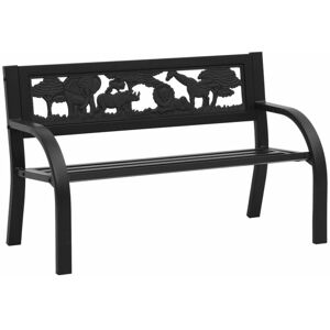 Berkfield Home - Royalton Children Garden Bench 86 cm Steel