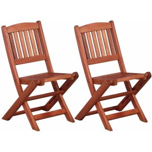 Children's Dining Chairs 2 pcs Solid Eucalyptus Wood - Royalton