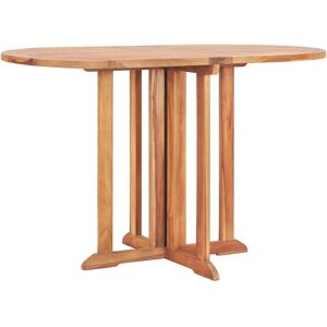 Folding Butterfly Garden Table 120x70x75 cm Solid Teak Wood - Royalton