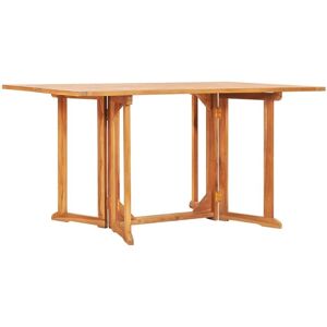 Folding Butterfly Garden Table 150x90x75 cm Solid Teak Wood - Royalton