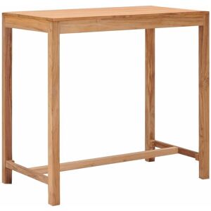 Garden Bar Table 110x60x105 cm Solid Teak Wood - Royalton