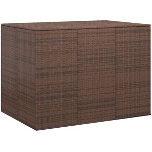 BERKFIELD HOME Royalton Garden Cushion Box pe Rattan 145x100x103 cm Brown