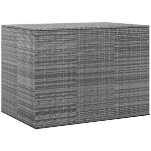 BERKFIELD HOME Royalton Garden Cushion Box pe Rattan 145x100x103 cm Grey