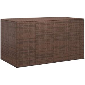 BERKFIELD HOME Royalton Garden Cushion Box pe Rattan 194x100x103 cm Brown