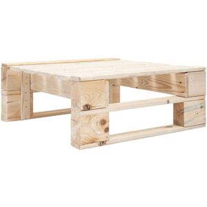 Berkfield Home - Royalton Garden Pallet Ottoman Wood