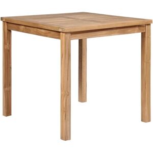 Garden Table 80x80x77 cm Solid Teak Wood - Royalton