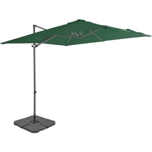 Outdoor Umbrella with Portable Base Green - Royalton