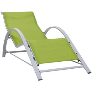 Berkfield Home - Royalton Sunlounger Textilene and Aluminium Green