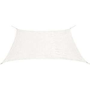 Sunshade Sail hdpe Rectangular 2x4 m White - Royalton