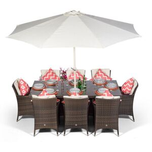 MODERN FURNITURE DIRECT Savannah rectangle 8 seater dining set