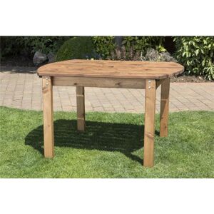 Charles Taylor Wooden Small Rectangular Garden Dining Table 4 Seater