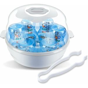 Denuotop - Steam Microwave for Baby Bottles Baby Bottle Warmer, Large Capacity Up to 6 Baby Bottles