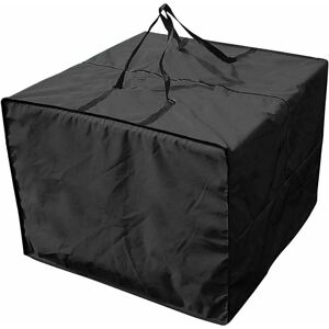 HOOPZI Storage bag and protective cover for lounge cushions, garden furniture, sofa cushion, waterproof bag, furniture mat, storage bag, square, waterproof,