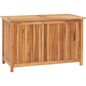 Sweiko - Garden Storage Box 90x50x58 cm Solid Teak Wood FF315380UK